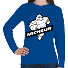 PRINTFASHION Michelin - Női pulóver - Királykék