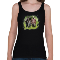 PRINTFASHION Michonne - Női atléta - Fekete