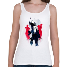 PRINTFASHION Michonne The Walking Dead - Női atléta - Fehér