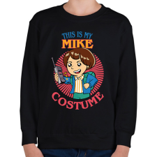 PRINTFASHION Mike costume - Gyerek pulóver - Fekete gyerek pulóver, kardigán