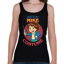 PRINTFASHION Mike costume - Női atléta - Fekete női trikó