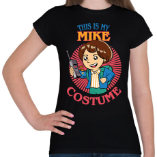 PRINTFASHION Mike costume - Női póló - Fekete