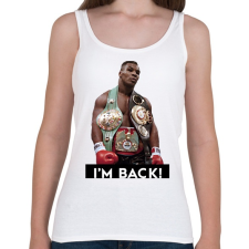 PRINTFASHION Mike is BACK! - Női atléta - Fehér női trikó