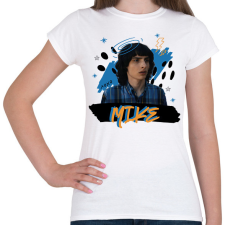 PRINTFASHION Mike - Stranger Things - Női póló - Fehér női póló