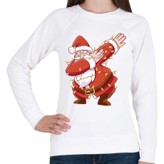 PRINTFASHION Mikulás dab - Női pulóver - Fehér