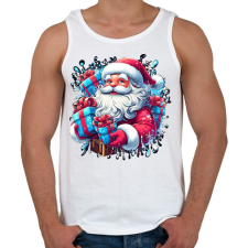 PRINTFASHION Mikulás - Férfi atléta - Fehér atléta, trikó