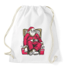 PRINTFASHION Mikulás pihen - Sportzsák, Tornazsák - Fehér