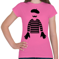 PRINTFASHION Mime - Női póló - Rózsaszín
