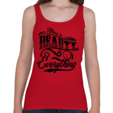 PRINTFASHION Mindenben van valami szép.   - Női atléta - Cseresznyepiros