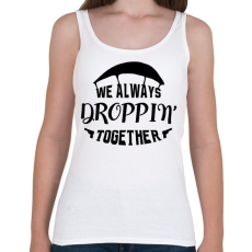 PRINTFASHION Mindig együtt ugrunk! - Női atléta - Fehér