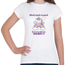 PRINTFASHION Mindig legyél önmagad - Női póló - Fehér női póló
