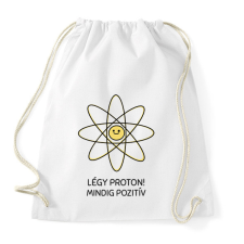 PRINTFASHION Mindig pozitív - Sportzsák, Tornazsák - Fehér tornazsák