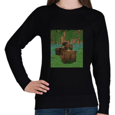 PRINTFASHION Minecraft Capybara - Női pulóver - Fekete női pulóver, kardigán
