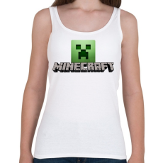 PRINTFASHION Minecraft - Női atléta - Fehér