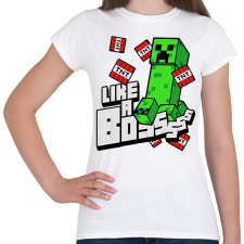 PRINTFASHION Minecraft TNT - Női póló - Fehér női póló