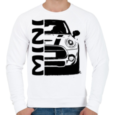 PRINTFASHION Mini - Férfi pulóver - Fehér