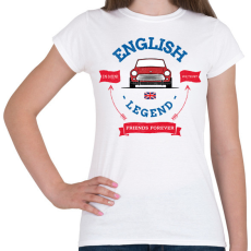 PRINTFASHION MINI legend - Női póló - Fehér