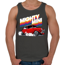 PRINTFASHION Mini Morris - Férfi atléta - Sötétszürke atléta, trikó