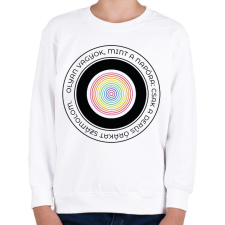 PRINTFASHION Mint a napóra - Gyerek pulóver - Fehér gyerek pulóver, kardigán