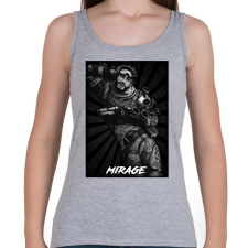 PRINTFASHION Mirage BW - Apex Legends - Női atléta - Sport szürke női trikó