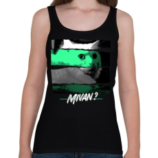 PRINTFASHION Mivan? - Női atléta - Fekete