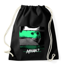 PRINTFASHION Mivan? - Sportzsák, Tornazsák - Fekete tornazsák