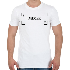 PRINTFASHION Mixer - Férfi póló - Fehér