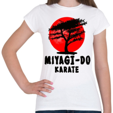 PRINTFASHION miyagi-do karate - Női póló - Fehér