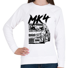 PRINTFASHION Mk4 - Női pulóver - Fehér