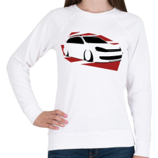 PRINTFASHION MK6 - Női pulóver - Fehér női pulóver, kardigán