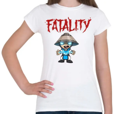 PRINTFASHION MK Raiden - Női póló - Fehér