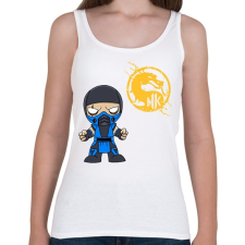 PRINTFASHION MK Sub Zero - Női atléta - Fehér női felső