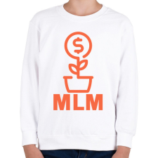 PRINTFASHION MLM - Gyerek pulóver - Fehér gyerek pulóver, kardigán