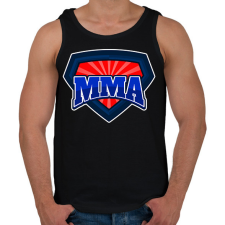 PRINTFASHION MMA - Férfi atléta - Fekete atléta, trikó