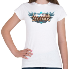 PRINTFASHION Mobile Legends - Női póló - Fehér