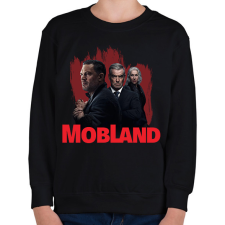 PRINTFASHION Mobland - Gyerek pulóver - Fekete gyerek pulóver, kardigán