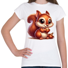 PRINTFASHION mókus1 - Női póló - Fehér női póló