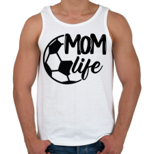 PRINTFASHION Mom life - Férfi atléta - Fehér atléta, trikó