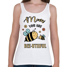 PRINTFASHION Mom you are bee-utiful - Női atléta - Fehér