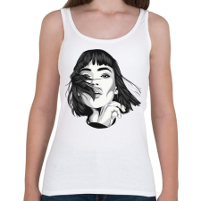 PRINTFASHION Money Heist TOKIO - Női atléta - Fehér női trikó