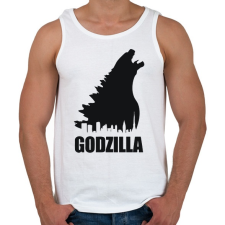 PRINTFASHION Monster - Férfi atléta - Fehér atléta, trikó