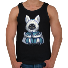 PRINTFASHION Monster Hunter Palico - Férfi atléta - Fekete atléta, trikó