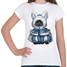 PRINTFASHION Monster Hunter Palico - Női póló - Fehér