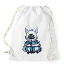 PRINTFASHION Monster Hunter Palico - Sportzsák, Tornazsák - Fehér tornazsák