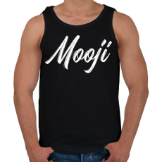 PRINTFASHION Mooji 1 - Férfi atléta - Fekete