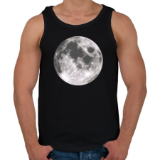 PRINTFASHION MOON - Férfi atléta - Fekete atléta, trikó