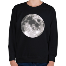 PRINTFASHION MOON - Gyerek pulóver - Fekete