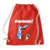 PRINTFASHION Mordecai és Rigby - Sportzsák, Tornazsák - Piros