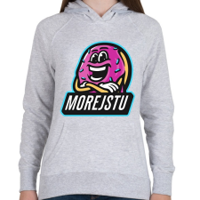 PRINTFASHION Morejstu - Női kapucnis pulóver - Sport szürke női pulóver, kardigán