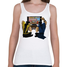 PRINTFASHION Mortal Kombat - Női atléta - Fehér